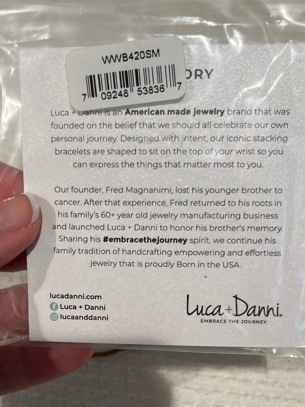 Luca + Danni Summer State of Mind  Bracelet, Petite, USA Made, Beach Theme  IOB